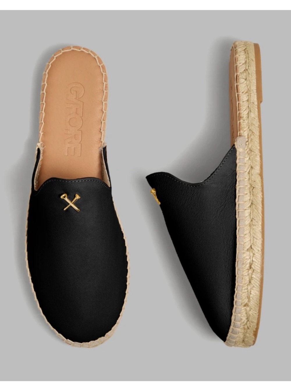 GFORE WOMEN'S METAL TEES NUBUCK ESPADRILLE- Fits sz 8.5 NIB